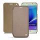 Lederschutzhülle Samsung SM-N920 Galaxy Note 5 - Taupe vintage ( Pantone 7530C ) 
