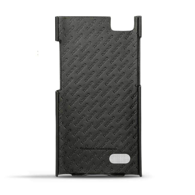 Custodia in pelle Blackberry Leap 