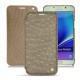 Samsung SM-N920 Galaxy Note 5 leather case - Autruche desert