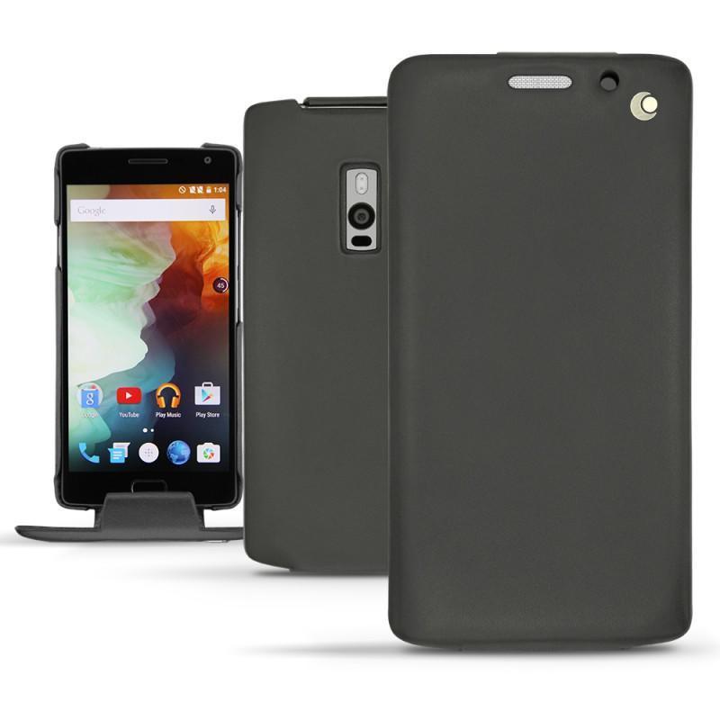 Capa em pele OnePlus Two - Noir ( Nappa - Black ) 