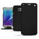 Funda de piel Samsung SM-N920 Galaxy Note 5  - Negre poudro