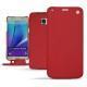 Custodia in pelle Samsung SM-N920 Galaxy Note 5 - Rouge troupelenc