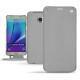 Housse cuir Samsung SM-N920 Galaxy Note 5 - Gris ( Nappa - Pantone W428C ) 