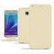 Capa em pele Samsung SM-N920 Galaxy Note 5 - Beige ( Nappa - Pantone 7502C ) 
