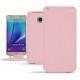 レザーケース Samsung SM-N920 Galaxy Note 5 - Rose ( Nappa - Pantone 2365C ) 