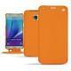 Funda de piel Samsung SM-N920 Galaxy Note 5  - Orange ( Nappa - Pantone 1495U ) 