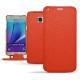 Housse cuir Samsung SM-N920 Galaxy Note 5 - Papaye ( Pantone 180C ) 