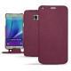 Capa em pele Samsung SM-N920 Galaxy Note 5 - Prune vintage ( Pantone 512C ) 