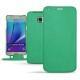 Funda de piel Samsung SM-N920 Galaxy Note 5  - Menthe vintage ( Pantone 562C ) 