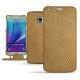 Capa em pele Samsung SM-N920 Galaxy Note 5 - Serpent sabbia