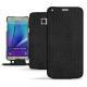 レザーケース Samsung SM-N920 Galaxy Note 5 - Abaca nero
