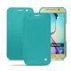 Funda de piel Samsung SM-G920A Galaxy S6 - Bleu fluo
