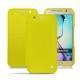 Custodia in pelle Samsung SM-G920A Galaxy S6 - Jaune fluo
