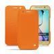 Funda de piel Samsung SM-G920A Galaxy S6 - Orange fluo
