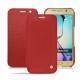 Funda de piel Samsung SM-G920A Galaxy S6 - Rouge ( Nappa - Pantone 199C ) 