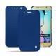 Housse cuir Samsung SM-G920A Galaxy S6 - Bleu océan ( Nappa - Pantone 293C ) 