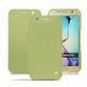 Lederschutzhülle Samsung SM-G920A Galaxy S6 - Vert olive ( Nappa - Pantone 578U ) 