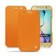 レザーケース Samsung SM-G920A Galaxy S6 - Orange ( Nappa - Pantone 1495U ) 
