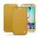 Funda de piel Samsung SM-G920A Galaxy S6 - Mimosa ( Pantone 141C ) 