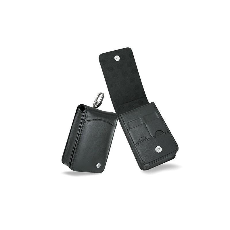Capa em pele Sony Cyber-shot DSC-T50  - Noir ( Nappa - Black ) 