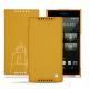 Capa em pele Sony Xperia Z5 Compact - Jaune soulèu