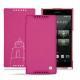 Custodia in pelle Sony Xperia Z5 Compact - Rose BB