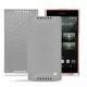 Sony Xperia Z5 Compact leather case - Gris ( Nappa - Pantone W428C ) 