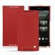 Funda de piel Sony Xperia Z5 Compact - Rouge ( Nappa - Pantone 199C ) 