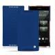 Housse cuir Sony Xperia Z5 Compact - Bleu océan ( Nappa - Pantone 293C ) 