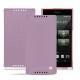 Sony Xperia Z5 Compact leather case - Lilas ( Nappa - Pantone 2645U ) 