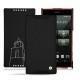 Custodia in pelle Sony Xperia Z5 Compact - Negre poudro