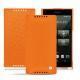 Custodia in pelle Sony Xperia Z5 Compact - Orange fluo