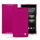 Capa em pele Sony Xperia Z5 Compact - Rose fluo