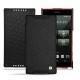 Custodia in pelle Sony Xperia Z5 Compact - Ebène ( Sleek P C12 - Black ) 