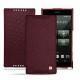 Funda de piel Sony Xperia Z5 Compact - Lie de vin ( Pantone 5115C ) 