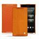 Sony Xperia Z5 Compact leather case - Abaca arancio