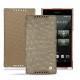 Custodia in pelle Sony Xperia Z5 Compact - Autruche desert