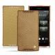 Sony Xperia Z5 Compact leather case - Serpent sabbia