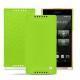 Sony Xperia Z5 Compact leather case - Vert fluo