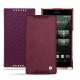 Capa em pele Sony Xperia Z5 Compact - Prune vintage ( Pantone 512C ) 