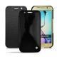 Housse cuir Samsung SM-G920A Galaxy S6 - Onyx ( Bologna Hi Gloss - Black ) 