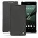 Sony Xperia Z5 leather case - Noir ( Nappa - Black ) 