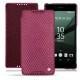 가죽 커버 Sony Xperia Z5 - Serpent ciclamino