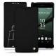 Lederschutzhülle Sony Xperia Z5 - Negre poudro