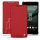 가죽 커버 Sony Xperia Z5 - Rouge troupelenc