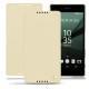 Lederschutzhülle Sony Xperia Z5 - Beige ( Nappa - Pantone 7502C ) 