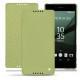 Housse cuir Sony Xperia Z5 - Vert olive ( Nappa - Pantone 578U ) 