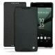 Funda de piel Sony Xperia Z5 - Dark vintage ( Roughtcut - Black#5256 ) 