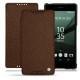 Funda de piel Sony Xperia Z5 - Châtaigne ( Pantone 476C ) 