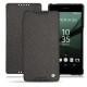 Sony Xperia Z5 leather case - Anthracite ( Pantone 424C ) 